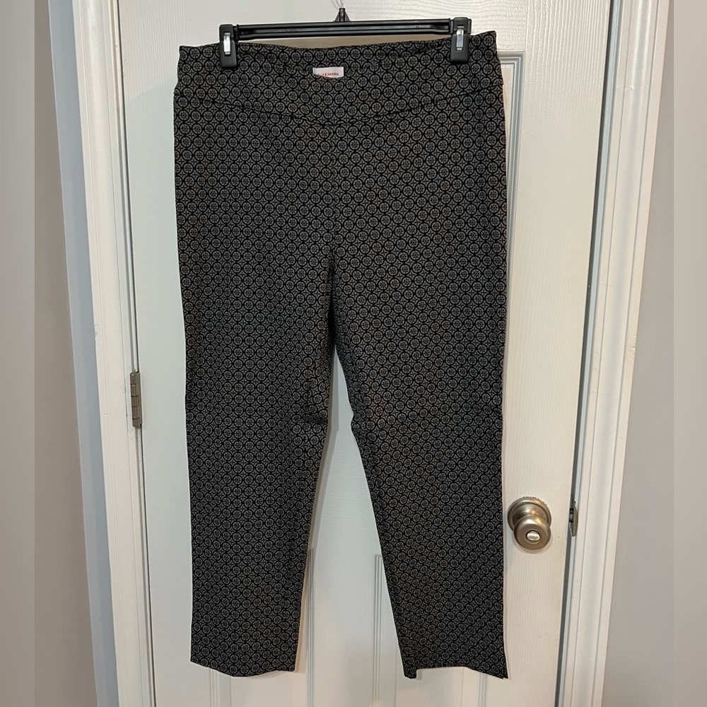 Molly & Isadora Ankle Length Print Pant 14W